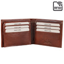 Roberto Ballmore Men's RFID Blocking, Hand-Crafted Leather Wallet-xpressionsstyle