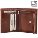 Roberto Ballmore Men's RFID Blocking, Hand-Crafted Leather Wallet-xpressionsstyle