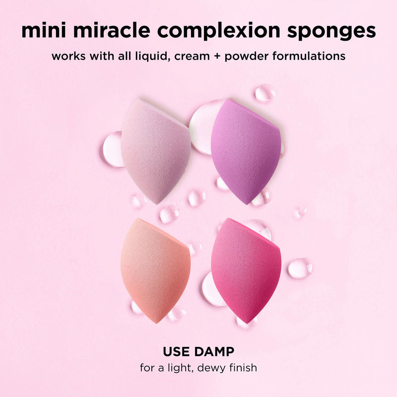 Real Technique Miracle Mini Complexion Sponge, 4 Count
