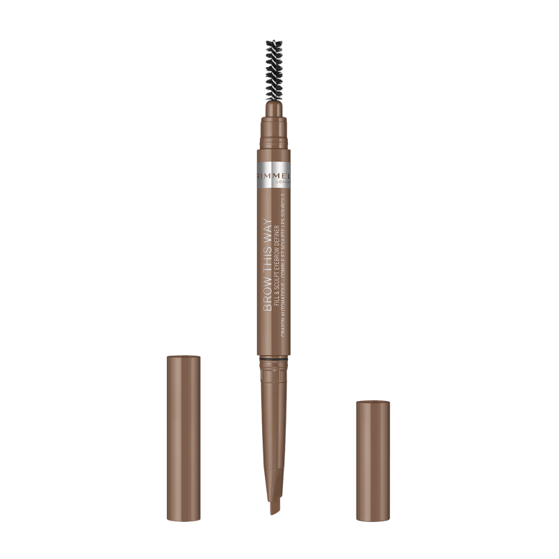 Rimmel London Brow This Way 2-In-1 Filler & Fixer Eyebrow Definer Blonde - 001