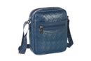 Nautica Intrecciato Leatherette Unisex Messenger Bag-xpressionsstyle