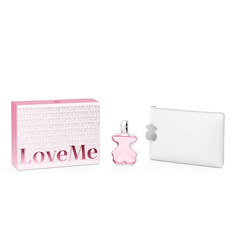 Tous Love Me Fragrance Gift Set for Women Eau De Parfum 90ml + Vanity Case