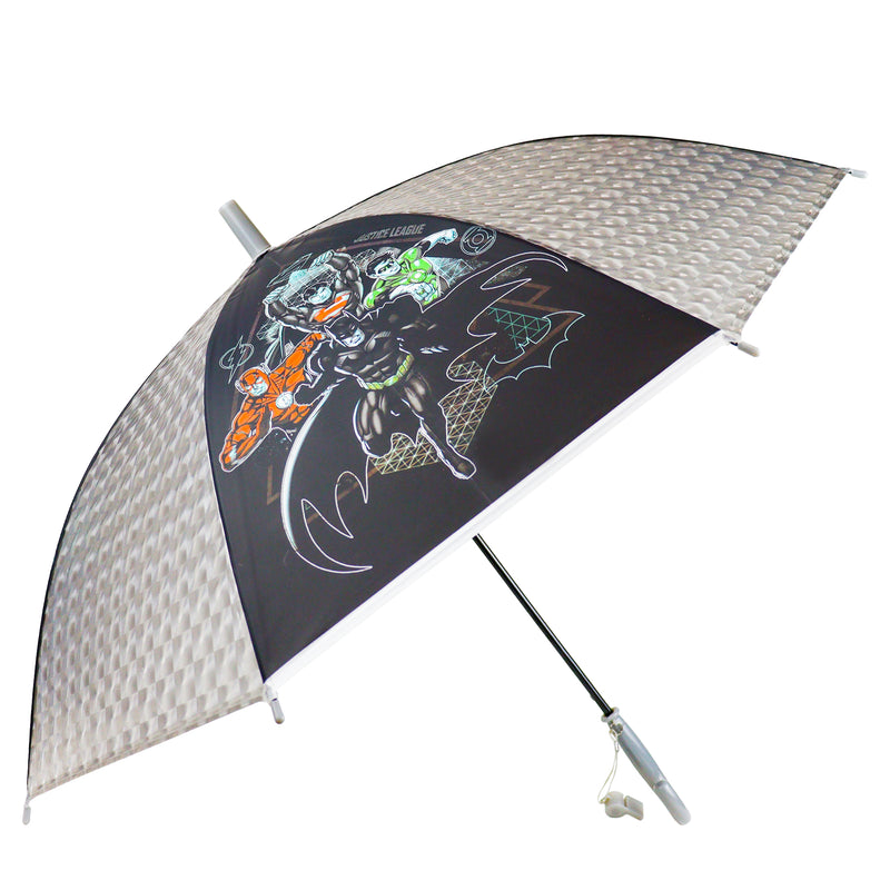 Justice League Umbrella For Kids With Whistle