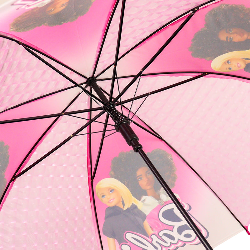 Mattel Barbie Umbrella For Kids With Whistle