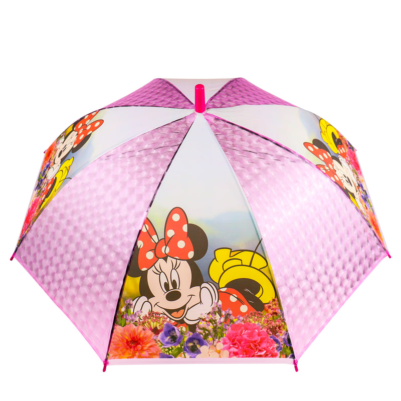 Minnie Mouse Umbrella For Kids With Whistle