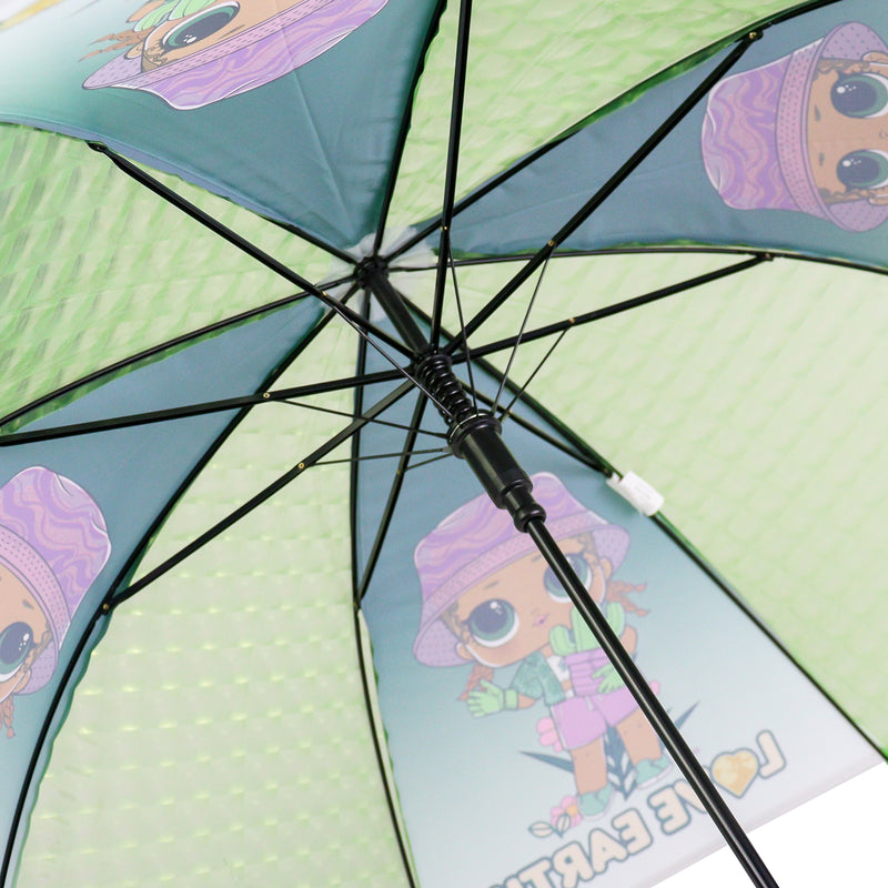 LOL Surprise Love Earth Umbrella For Kids With Whistle
