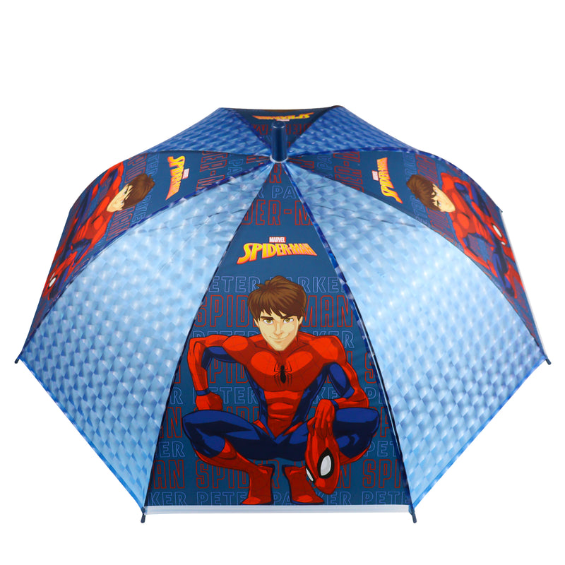 Spider Man Umbrella For Kids With Whistle