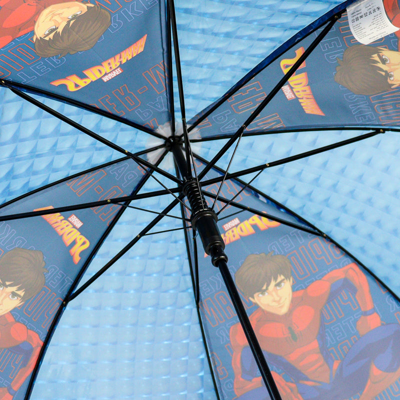 Spider Man Umbrella For Kids With Whistle