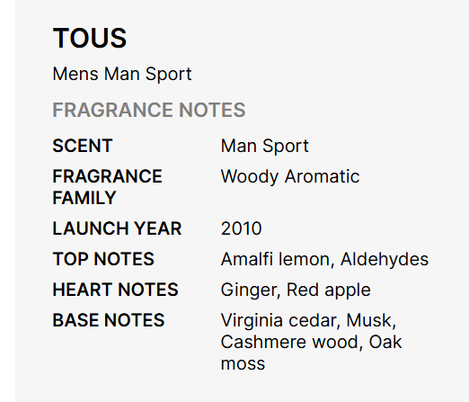 Tous Man Sport Eau De Toilette 100ml
