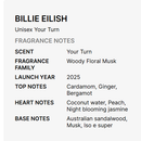 Billie Eilish Your Turn Eau de Parfum for Unisex 100ml