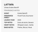 Lattafa Eclaire Banoffi Eau de Parfum for Unisex 100ml