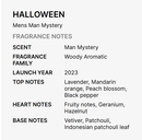 Halloween Man Mystery Eau De Parfum 125ml