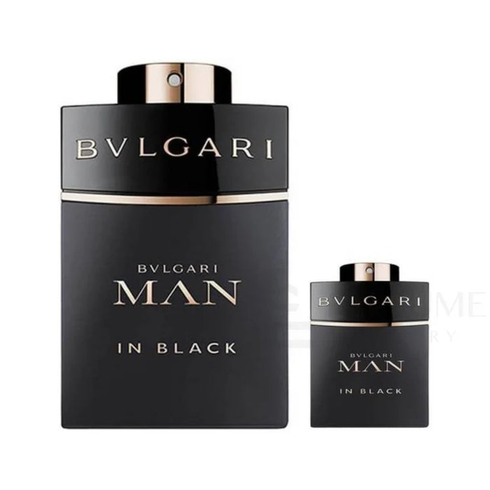 Bvlgari Man in Black Gift Set: EDP 100ml + Travel Spray 15ml | UAE