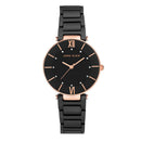 Anne Klein Black Dial Ladies Watch – Model AK/3266BKRG