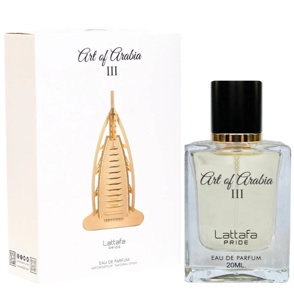 香水(男性用) Lattafa Art Of Arabia III Buy Lattafa Pride Art of Arabia III Perfume 20ml | Xpressions.ae