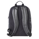 Cross Leather Unisex Backpack (Black)-xpressionsstyle