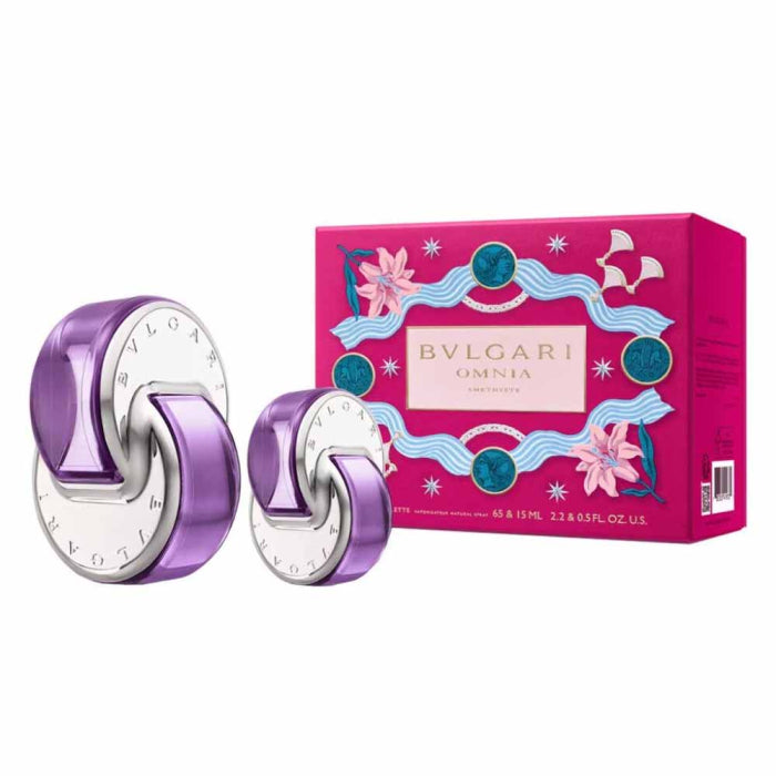 Bvlgari Omnia Amethyste for Women EDT 2Pcs Gift Set