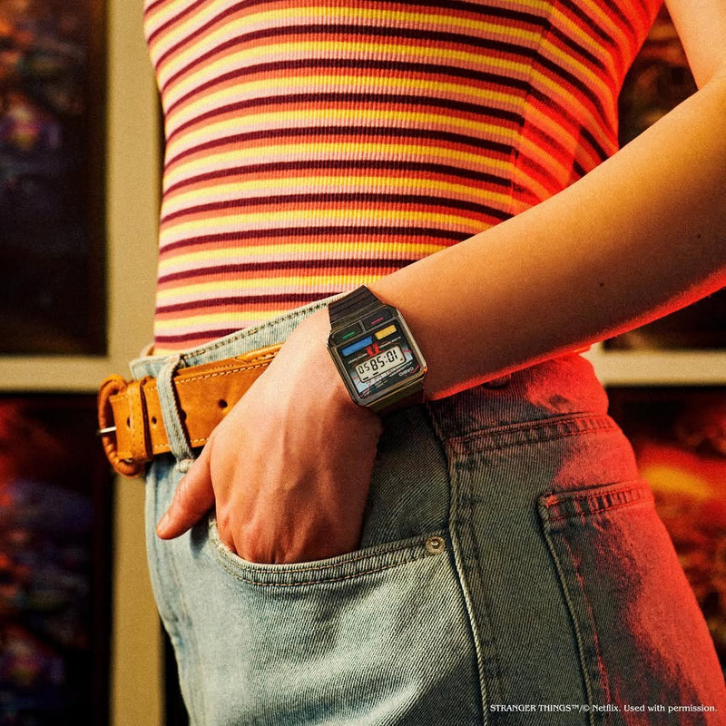 CASIO A120WEST-1A STRANGER THINGS Vintage Unisex Watch