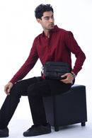 Cross Genuine Leather Crossbody Bag