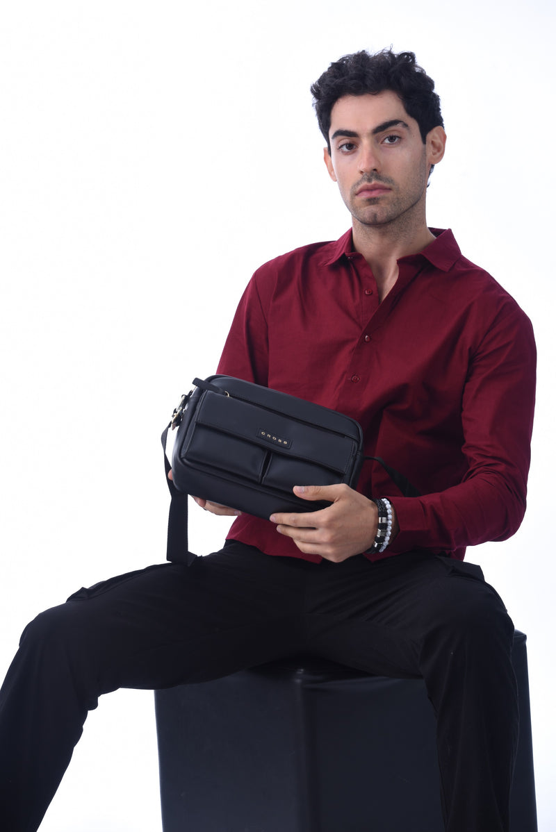 Cross Genuine Leather Crossbody Bag