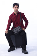 Cross Genuine Leather Crossbody Bag