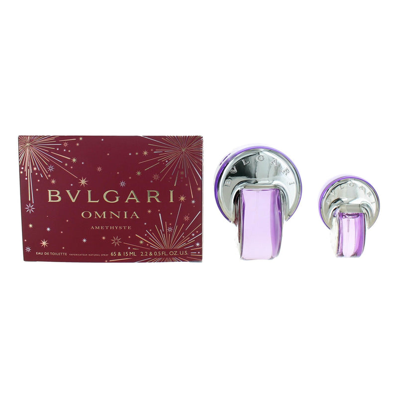 Bvlgari Ladies Omnia Amethyste 2 Piece Fragrances Gift Set