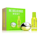 DKNY Be Delicious for Women EDP 100ml +Refreshing Shower Mousse 150ml Gift Set-xpressionsstyle