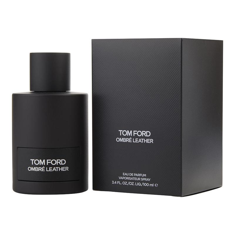 Tom Ford Ombre Leather Eau de Parfum, 100ml bottle, a bold expression of confident sensuality. Experience it at xpressions.ae, UAE.