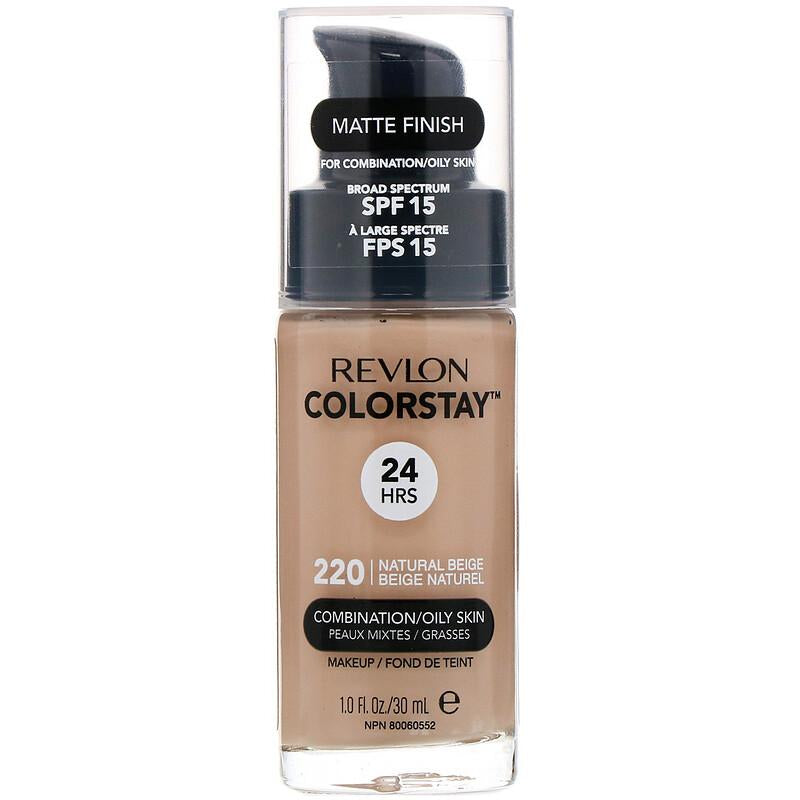 Revlon Colorstay makeup Combination/Oily Skin With Pump Natural Beige 220