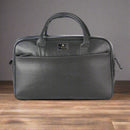Cross Leather Men's Duffel Bag (Black)-xpressionsstyle
