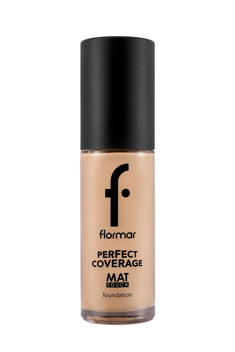 Flormar Foundation Containing Vitamin E with Matte Liner-Mat Touch Foundation