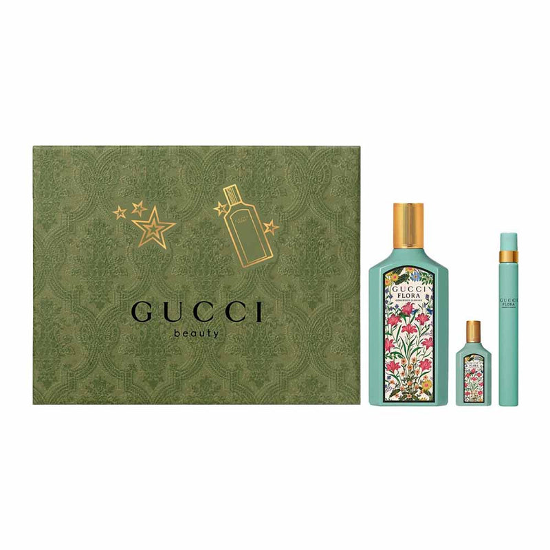 Gucci Flora Gorgeous Jasmine for Women Set EDP 100ml + EDP 10ml + EDP 5ml