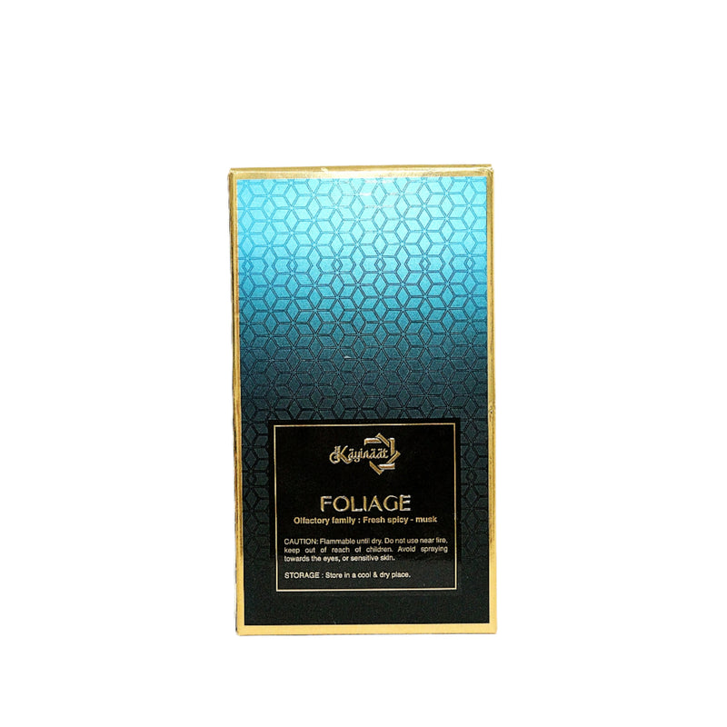 Product packaging with blue gradient design on a white background