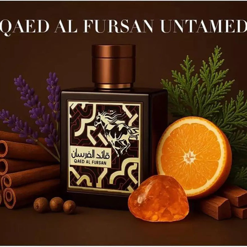 Lattafa Qaed Al Fursan Untamed Eau De Parfum for Unisex 90ml