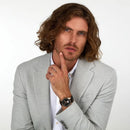 Maserati SORPASSO 42MM AUTOMATIC BLACK DIAL BLACK ST – R8821124001