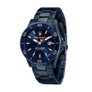 MASERATI COMPETIZIONE 43MM 3-HAND BLUE DIAL BLUE BRACELET – R8853100037