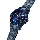 MASERATI COMPETIZIONE 43MM 3-HAND BLUE DIAL BLUE BRACELET – R8853100037