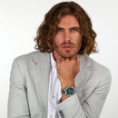 MASERATI COMPETIZIONE 43MM MULTI GREEN DIAL SS BR – R8853100044