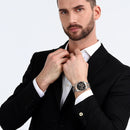 MASERATI ATTRAZIONE 43MM MULTI-FUNCTION BLACK DIAL SS + ROSE GOLD – R8853151002