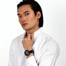 MASERATI TRAGUARDO 45MM CHRONOGRAPH BLUE DIAL BLK + BLUE PU – R8871612044