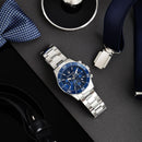MASERATI COMPETIZIONE 43MM CHRONOGRAPH BLUE DIAL SS BRACELET – R8873600002