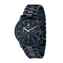 MASERATI EPOCA 42MM CHRONOGRAPH BLUE DIAL BLUE BRACELET – R8873618032