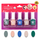 Chrixtina Rocca Premium Nail Polish Collection 7Ml × 5 - (J)-xpressionsstyle