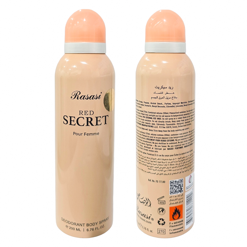 RASASI RED SECRET 200Ml