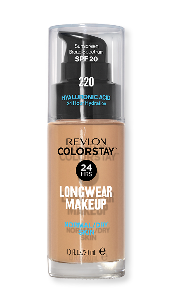 Revlon ColorStay Longwear Makeup for Normal/Dry Skin, SPF 20 Natural Beige 220