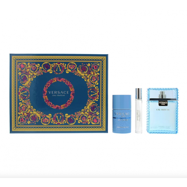 Versace Man Eau Fraiche 3 Piece Gift Set