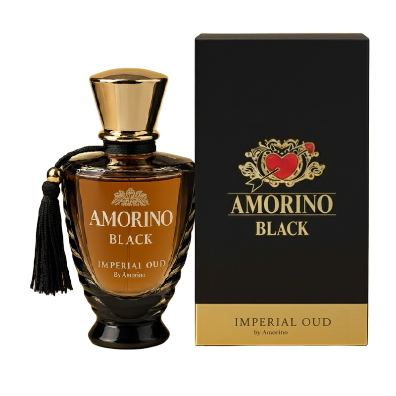 Amorino Black Imperial Oud for Unisex Eau De Parfum 100ml