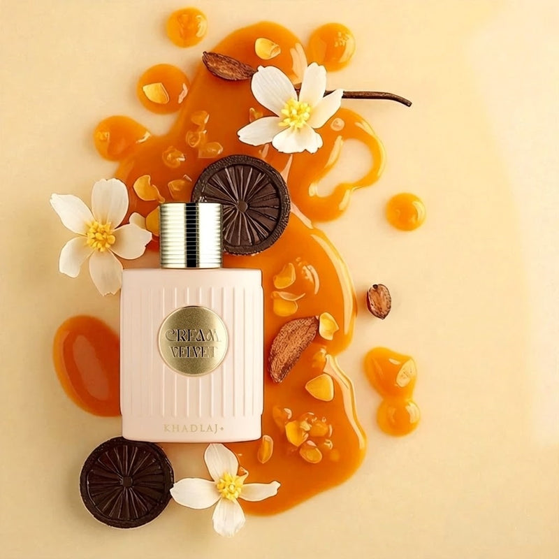 Khadlaj Cream Velvet Extrait De Parfum for Unisex 100ml