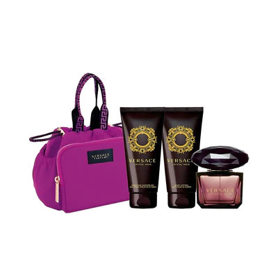 Versace Ladies Crystal Noir Gift Set Fragrances EDT 100ml