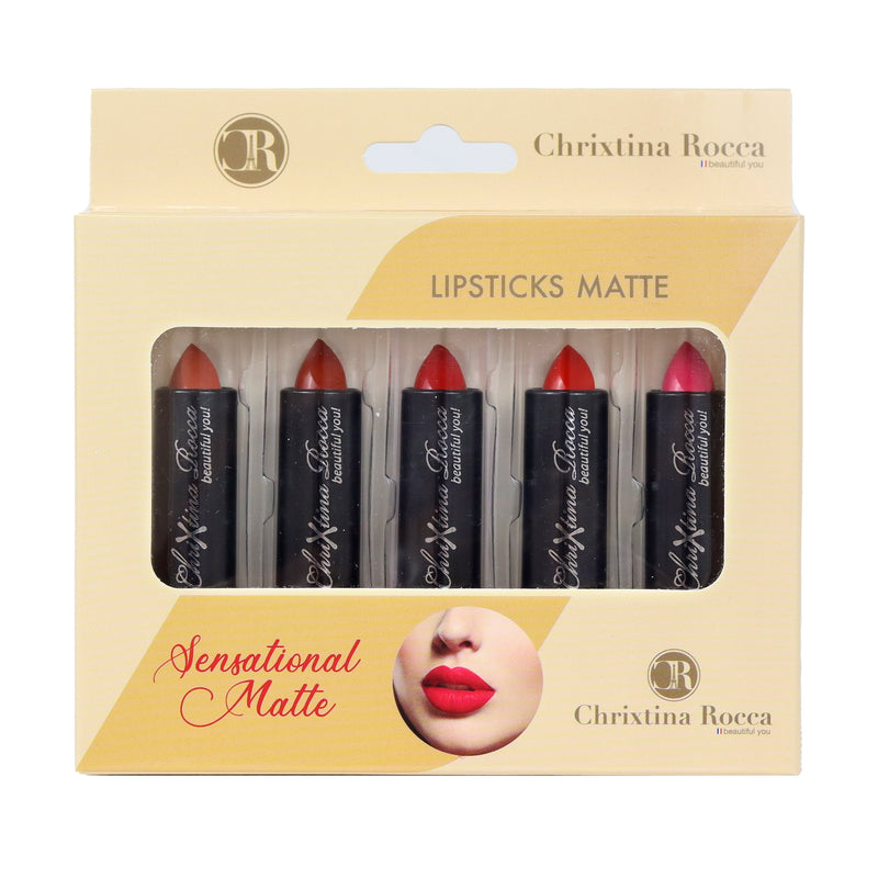 Chrixtina Rocca Beautiful You Sensational Matte Lipstick 5 Pcs Set